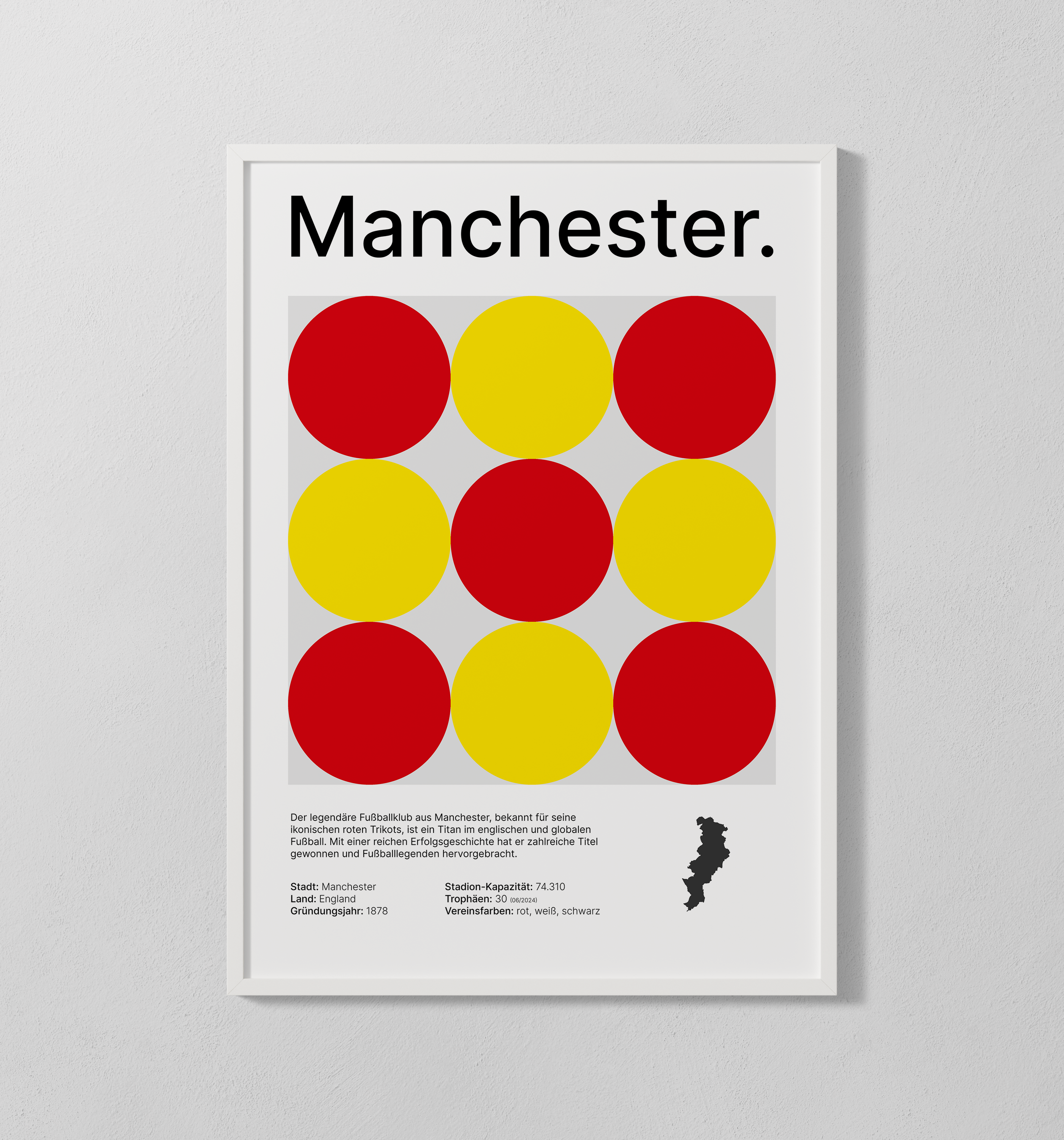 Manchester rot | Poster